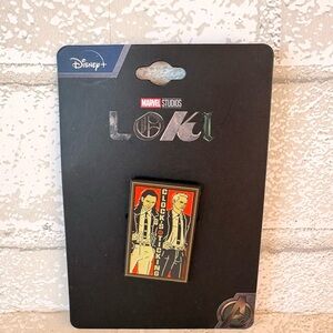 Marvel Loki Clock is Ticking TVA Collectible Enamel Lapel Pin NEW
